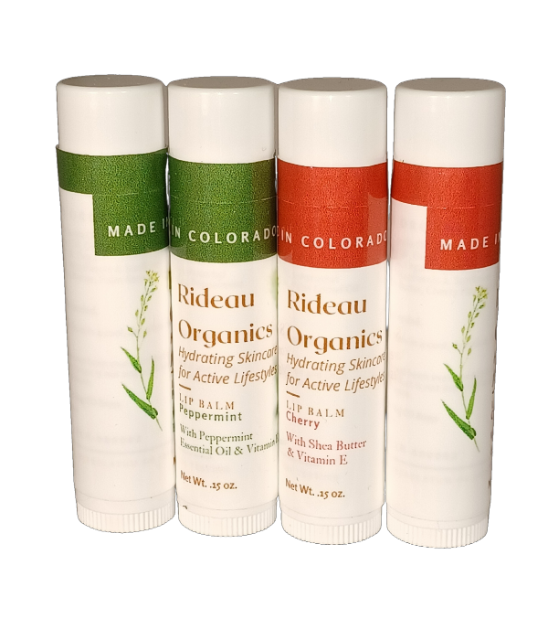 Cherry & Peppermint Lip Balms